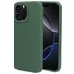 Mobiparts Coque iPhone 16 Pro Max Coque arrière en Silicone - Forest Green