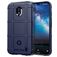 Mobigear Rugged Shield Coque Nokia 2.2 Coque arrière en TPU Souple Anti-Chocs - Bleu