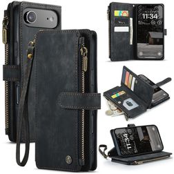 CaseMe C30 Housse iPhone Air Etui Porte-Monnaie - Noir