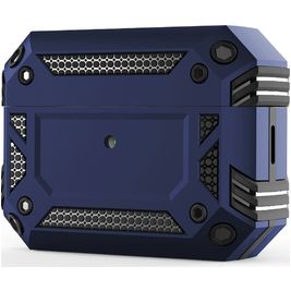 Mobigear Armor Coque Apple AirPods Pro 2 Coque Rigide Antichoc - Bleu