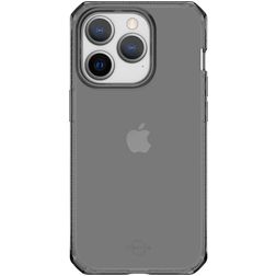 ITSkins SpectrumClear-R Coque iPhone 14 Pro Coque arrière en TPU Souple Anti-Chocs - Smoke