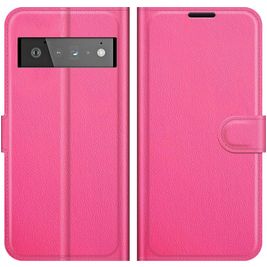 Mobigear Classic Housse Google Pixel 6 Pro Etui Porte-Monnaie - Magenta