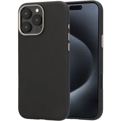Valenta Style iPhone 16 Pro Max MagSafe Coque arrière - Noir