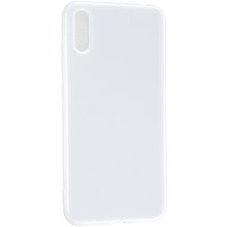 Mobigear Colors Coque Huawei Y7 Pro (2019) Coque arrière en TPU Souple - Blanc