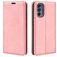 Mobigear Retro Slim Motorola Moto G62 Étui Portefeuille - Rose