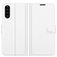 Mobigear Classic Housse Sony Xperia 10 III Etui Porte-Monnaie - Blanc