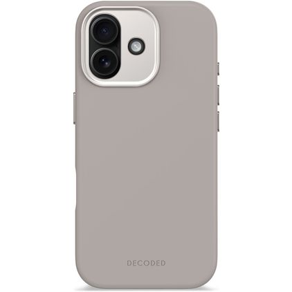 Decoded Coque iPhone 17 Coque arrière en Silicone - Soft Taupe