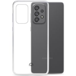 Mobilize Gelly Coque Transparente Samsung Galaxy A73 Coque arrière en TPU Souple - Transparent