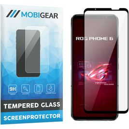 Mobigear Premium ASUS ROG Phone 6 Verre trempé Protection d'écran - Compatible Coque - Noir