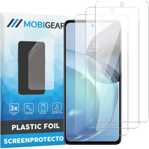 Mobigear Motorola Moto G72 Protection d'écran Film - Compatible coque (Lot de 3)