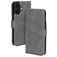 Mobiparts Classic Wallet MagSafe Housse iPhone 16 MagSafe Etui Porte-Monnaie - Granite Grey
