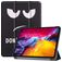 Mobigear Tri-Fold Coque iPad Pro 11 Pouces (2022) Etui - Do Not Touch