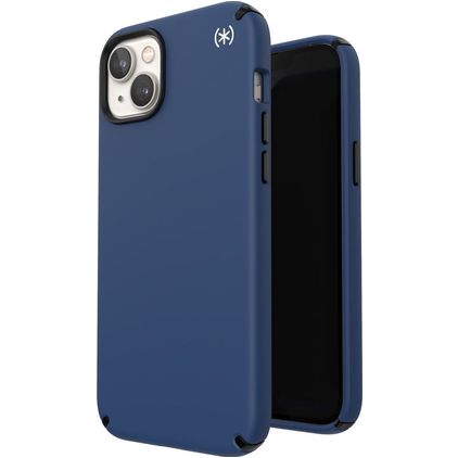 Speck Presidio2 Pro iPhone 14 Plus MagSafe Plastique rigide Coque arrière Antichoc - Coastal Blue