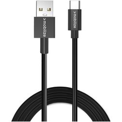 Mobilize - Câble USB-A vers USB-C 1 mètre - Noir