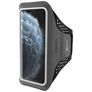 Mobiparts Comfort Fit Brassard Téléphone iPhone 11 Pro Max Brassard Coque de Sport en Neoprène - Noir