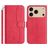 Mobigear S Line Housse iPhone 17 Pro Etui Porte-Monnaie - Rouge