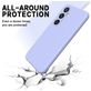 Mobigear Rubber Touch Coque Samsung Galaxy S24 FE Coque arrière en Silicone - Violet