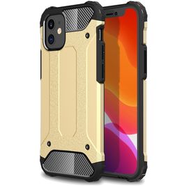 Mobigear Outdoor Coque iPhone 12 Mini Coque arrière Rigide Anti-Chocs - Or