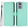 Mobigear Urban Wallet Housse Motorola Moto E14 Etui Porte-Monnaie - Menthe