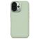 Decoded Stacks Coque iPhone 16 MagSafe Coque arrière en Silicone - Mist Green