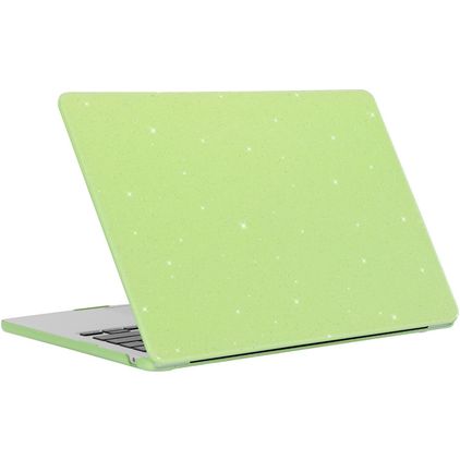 Mobigear Sparkling Cream MacBook Pro 13 Pouces (2016-2023) Coque - Vert - Model A1706 / A1708 / A1989 / A2159 / A2289 / A2251 / A2338