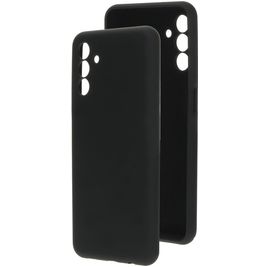 Mobiparts Coque Samsung Galaxy A04s Coque arrière en Silicone - Noir
