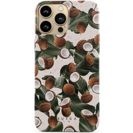 Burga Tough Coque iPhone 13 Pro Max Coque arrière Rigide Anti-Chocs - Coconut Crush