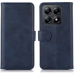 Mobigear Wallet Housse Xiaomi 14T Etui Porte-Monnaie - Bleu