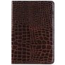 Mobigear Croco Coque iPad Mini 4 (2015) Etui - Marron