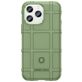 Mobigear Rugged Shield Coque iPhone 14 Coque arrière en TPU Souple Anti-Chocs - Vert