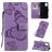 Mobigear Butterfly Housse Samsung Galaxy A51 Etui Porte-Monnaie - Violet