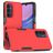 Mobigear Heavy Armor Coque Samsung Galaxy A16 Coque arrière Rigide Anti-Chocs - Rouge