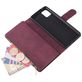 Mobigear Zipper Housse Samsung Galaxy Note 10 Lite Etui Porte-Monnaie - Rouge
