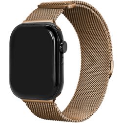 Mobilize RVS Bracelet Milanais Apple Watch Fermeture magnétique - 42/41/40/38 mm - Rose doré
