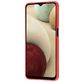 Mobiparts Coque Samsung Galaxy A12 Coque arrière en Silicone - Scarlet Red