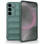 Mobigear Bumpy Coque Samsung Galaxy S25 Plus Coque arrière en TPU Souple - Vert