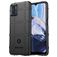 Mobigear Rugged Shield Coque Motorola Moto E22 Coque arrière en TPU Souple Anti-Chocs - Noir