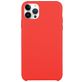 Mobigear Rubber Touch Coque iPhone 15 Pro Max Coque arrière en Silicone - Rouge