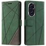 Mobigear Rhombus Housse HONOR 200 Etui Porte-Monnaie - Vert