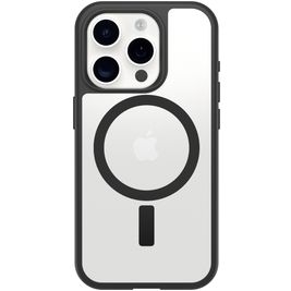 Otterbox React Coque iPhone 16 Pro MagSafe Coque arrière Rigide Anti-Chocs - Transparent / Noir