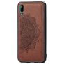 Mobigear Mandala Coque Huawei Y7 Pro (2019) Coque arrière Rigide - Marron