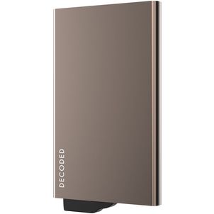 Decoded Card - Porte Cartes en en Titane - 6 Cartes - Compatible MagSafe - Desert Gold