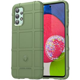 Mobigear Rugged Shield Coque Samsung Galaxy M23 Coque arrière en TPU Souple Anti-Chocs - Vert