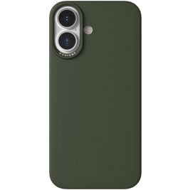 Nudient Thin Precise Coque iPhone 16 MagSafe Coque arrière Rigide - Pine Green