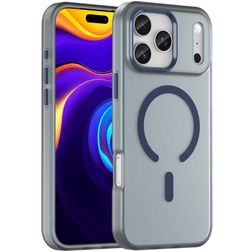 Mobigear Shockproof Coque iPhone 17 Pro Max MagSafe Coque arrière Rigide - Dark Blue
