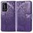 Mobigear Butterfly Housse Huawei P40 Pro Etui Porte-Monnaie - Violet