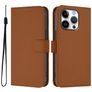 Mobigear Urban Wallet Housse iPhone 16 Pro Etui Porte-Monnaie - Marron