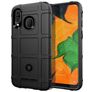 Mobigear Rugged Shield Coque Samsung Galaxy A40 Coque arrière en TPU Souple Anti-Chocs - Noir