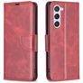 Mobigear Excellent Housse Samsung Galaxy S25 Etui Porte-Monnaie - Rouge