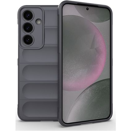 Mobigear Bumpy Coque Samsung Galaxy S25 Plus Coque arrière en TPU Souple - Gris